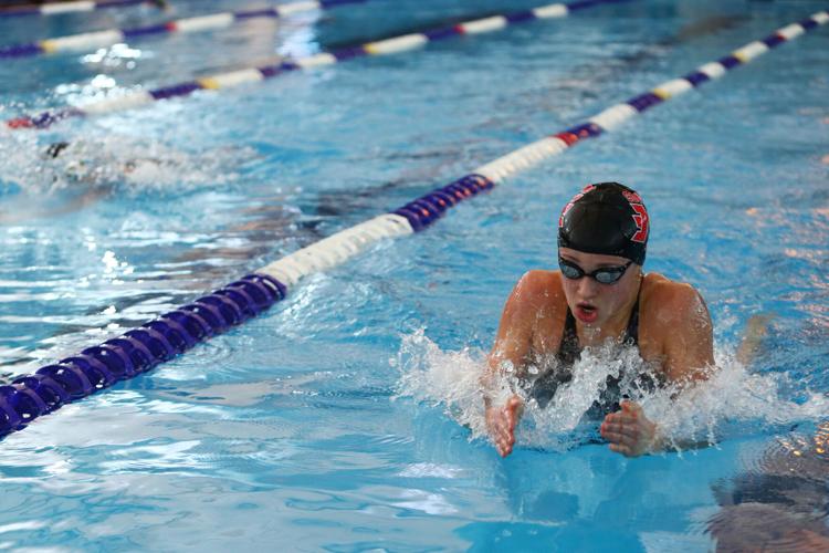 Bend High girls have lofty goals heading into state swimming, Sports