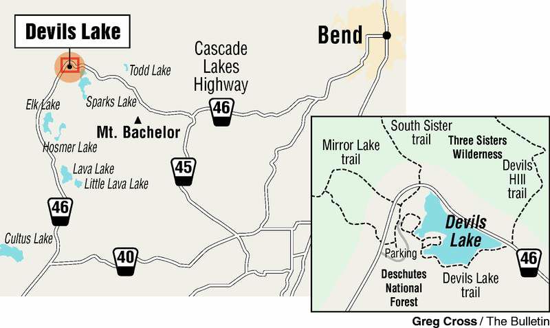  Devils Lake Fishing Map : Sports & Outdoors