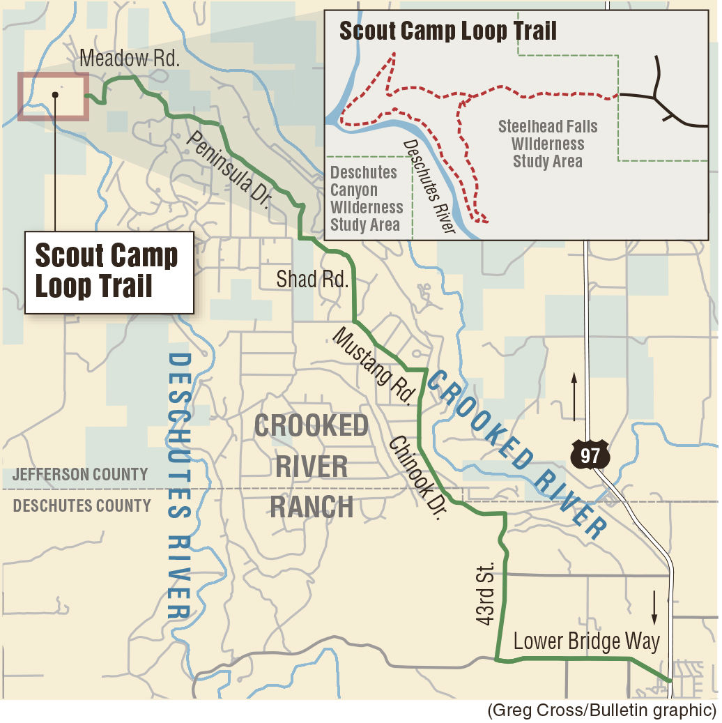 Scout camp outlet trail