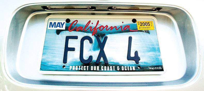 Anti-California License Plate Protected by Nevada Judge