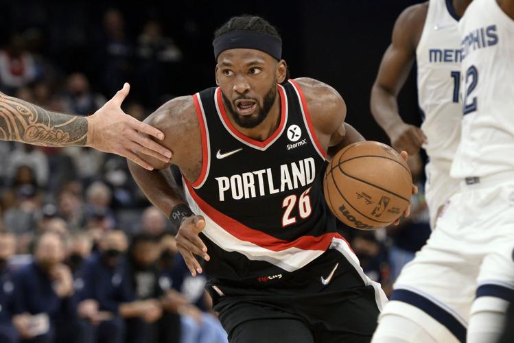 Let's hear it for -- the Oregon Trail Blazers?