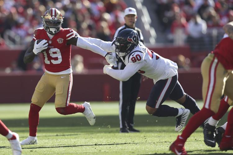 Trey Lance throws 2 TD passes to lead 49ers past Texans 23-7