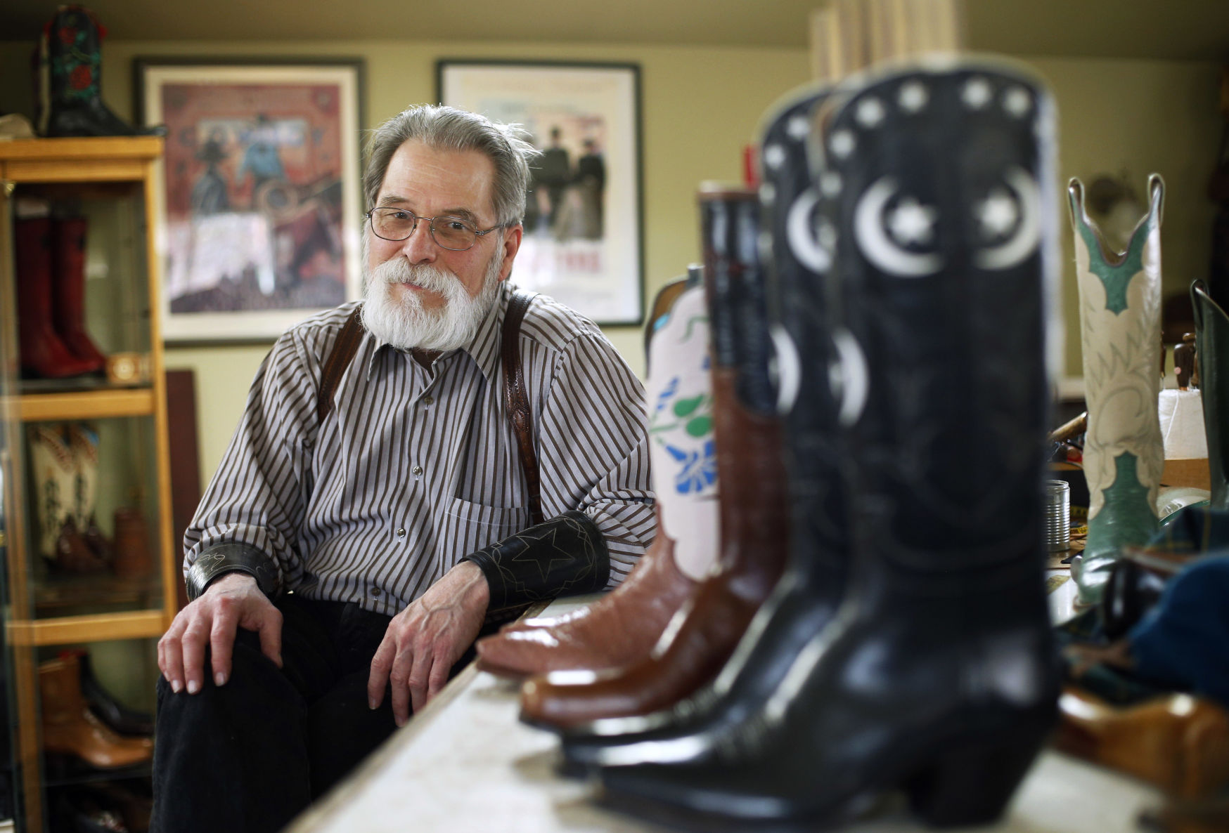 Redmond boot maker recognized for life 