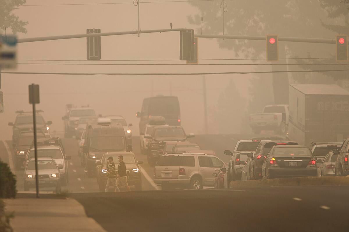Wildfire smoke leaves Bend with hazardous air quality Climate