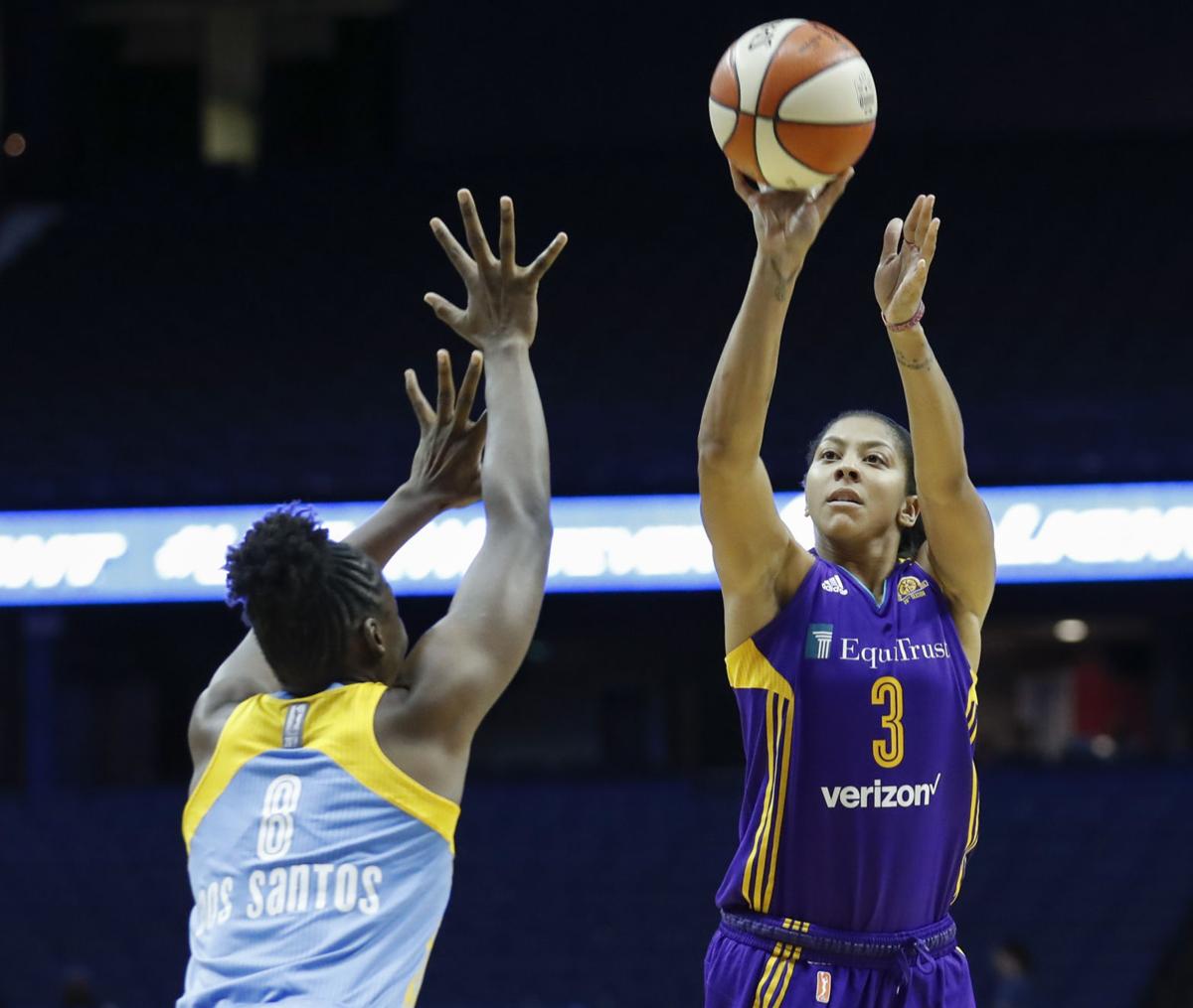 WNBA's Candace Parker makes history as first woman on cover of NBA 2K