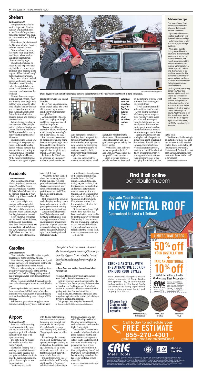 Page A4 | The Bulletin EEdition | Bendbulletin.com