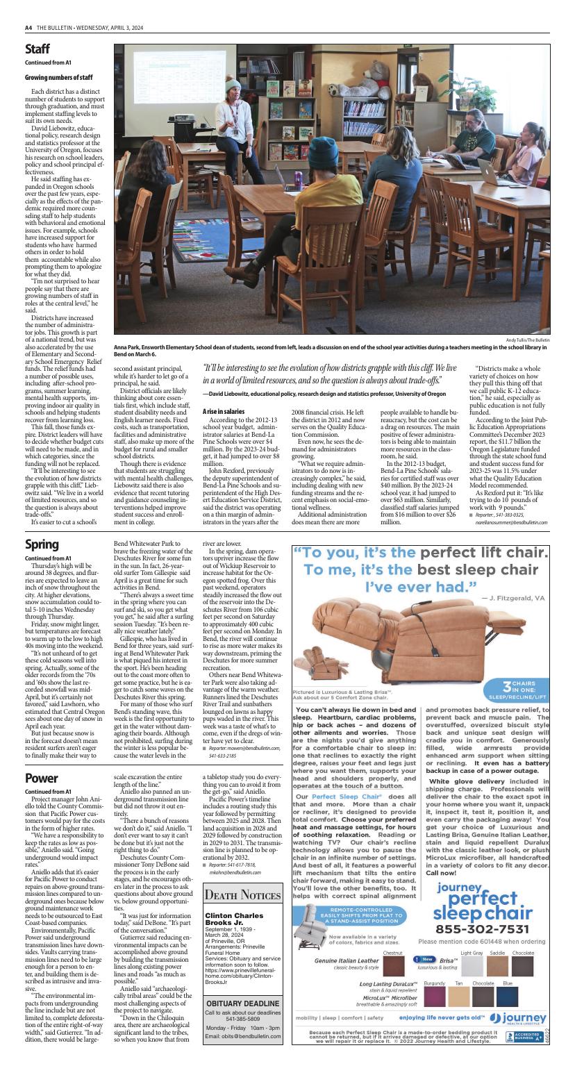 Page A4 | The Bulletin EEdition | Bendbulletin.com