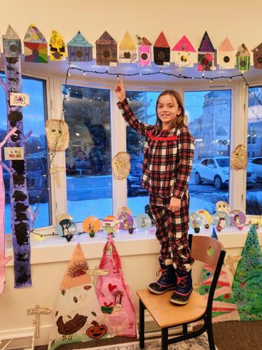 Sophia  Pownal Elementary School  Solomon Wright Public Library  Pownal Vermont