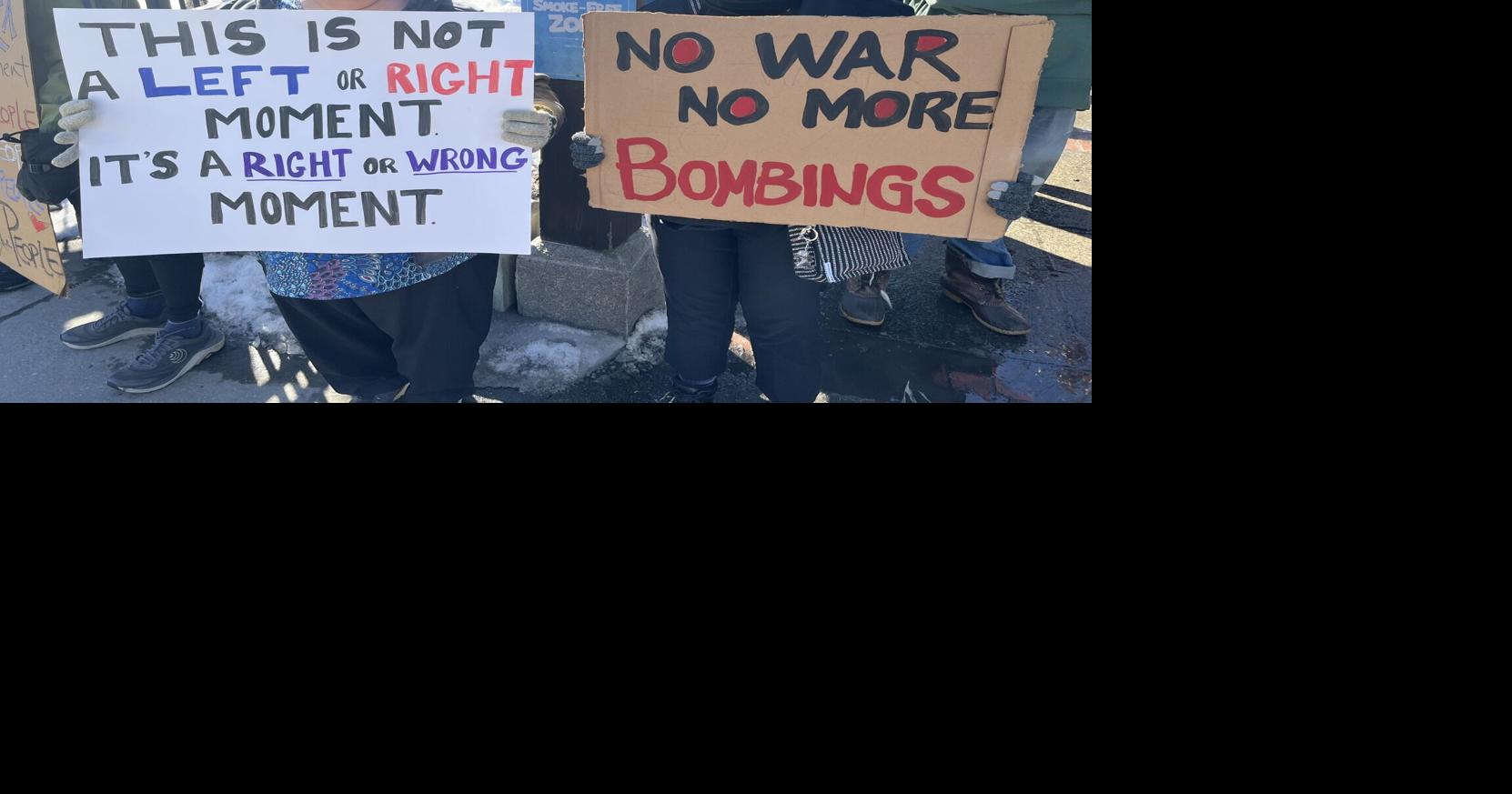 Attacks against Iran spark local activism in Brattleboro