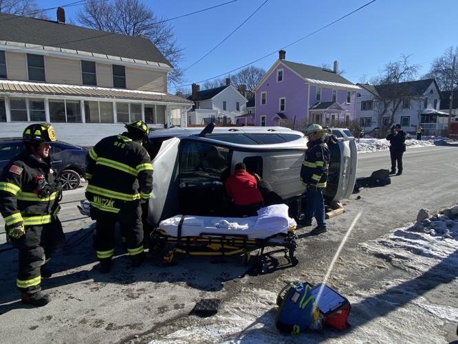Crash closes portion of Park Street, driver sent to hospital Local
