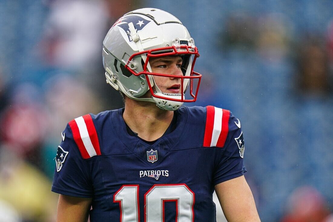 Patriots QB Drake Maye Checked For Head Injury, Returns To Game ...