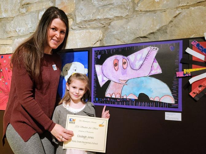MOLLY STARK Alicia and Clodogh Jones   Annual Student Art Show  Bennington Museum  Bennington Vermont