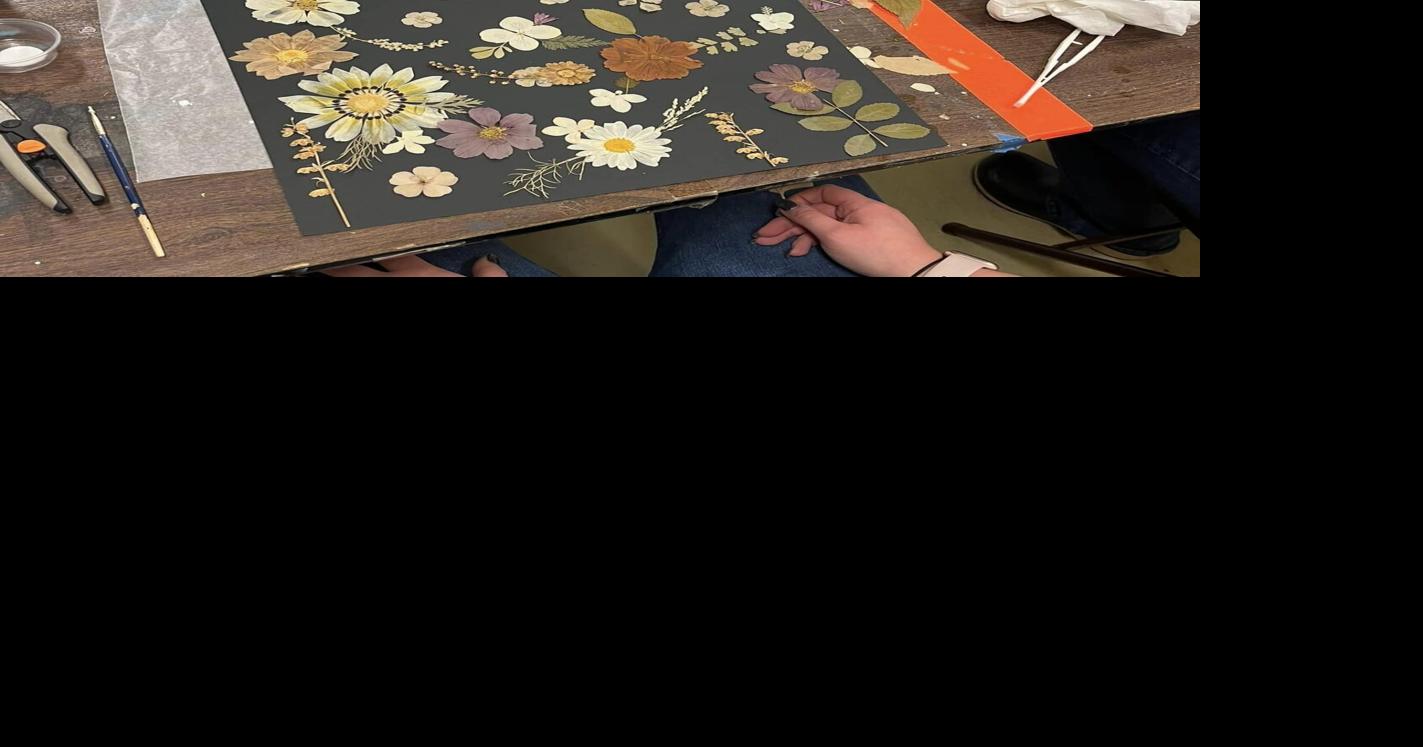 Art From the Garden: Creating with pressed flowers