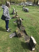 Vandals hit Village Cemetery — yet again