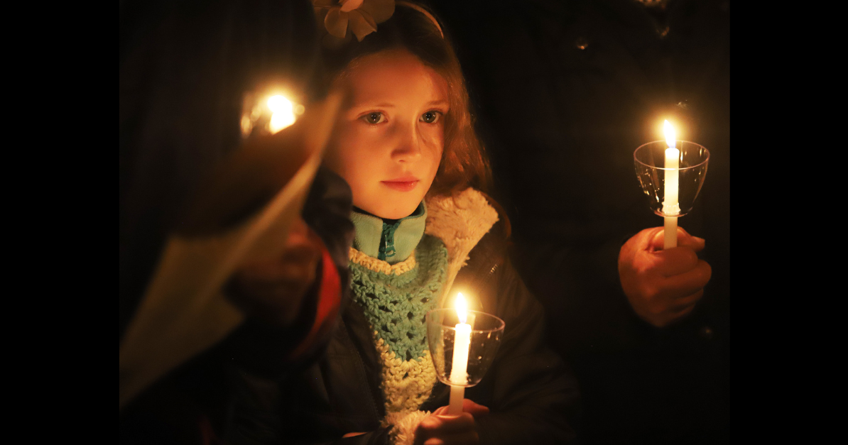 Photos | The warmth of community and candlelight: Christmas Eve at Vermont's oldest church