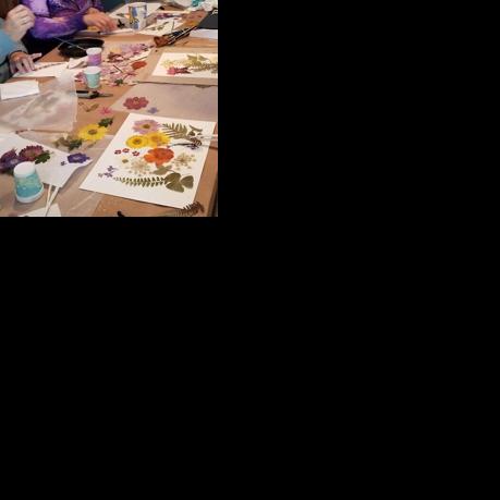 Art from the garden: Crafting with pressed flowers in Wilmington