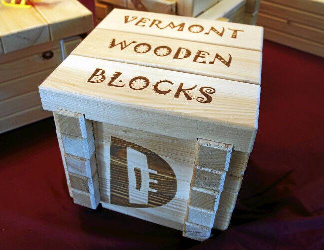 Forts to furniture: Vermont Wooden Blocks founder Bob Pinsonneault handcrafts them
