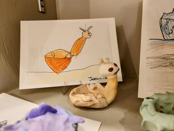 Jaxon's snail  Pownal Elementary School  Solomon Wright Public Library  Pownal Vermont