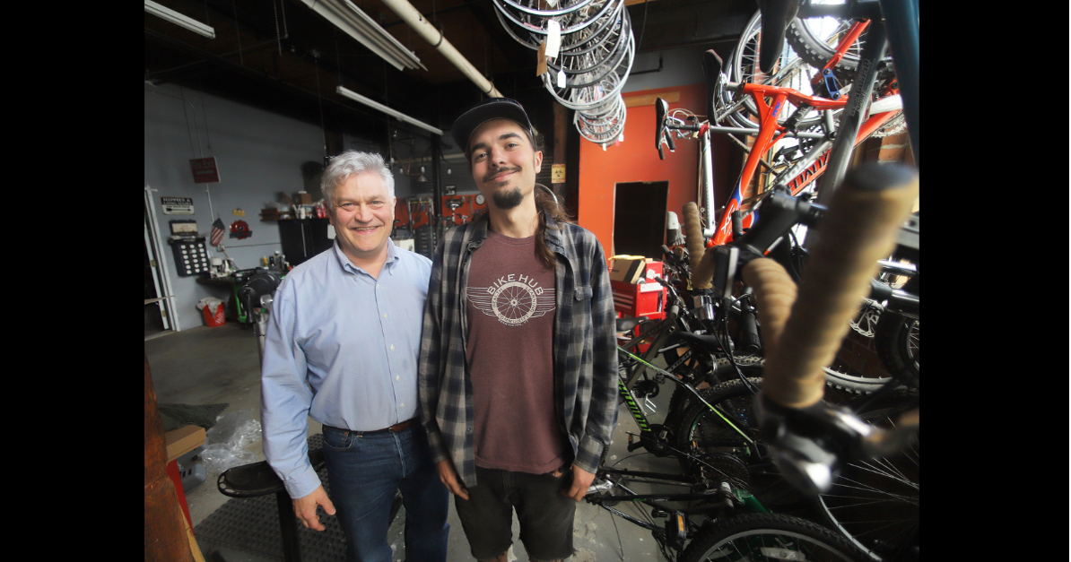Bike Hub provides bicycles, connection to the Bennington community