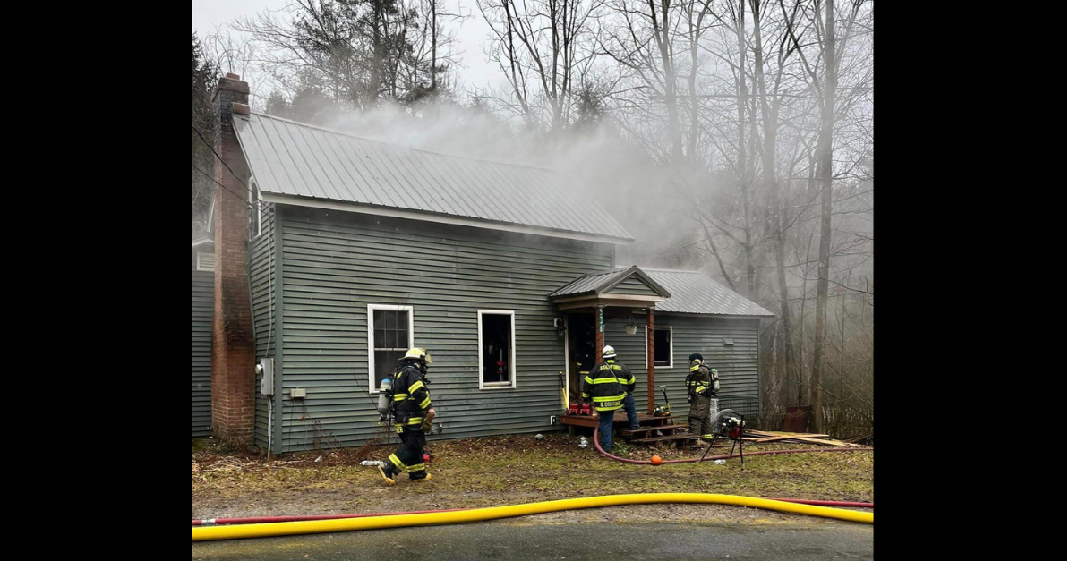 Stamford, Readsboro and Clarksburg, Mass. firefighters respond to