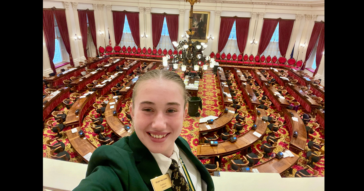 Shaftsbury teen had as a legislative page in Montpelier | Local News - Vimarsana News