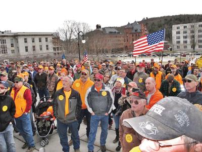 Hundreds turn out for gun rights rally