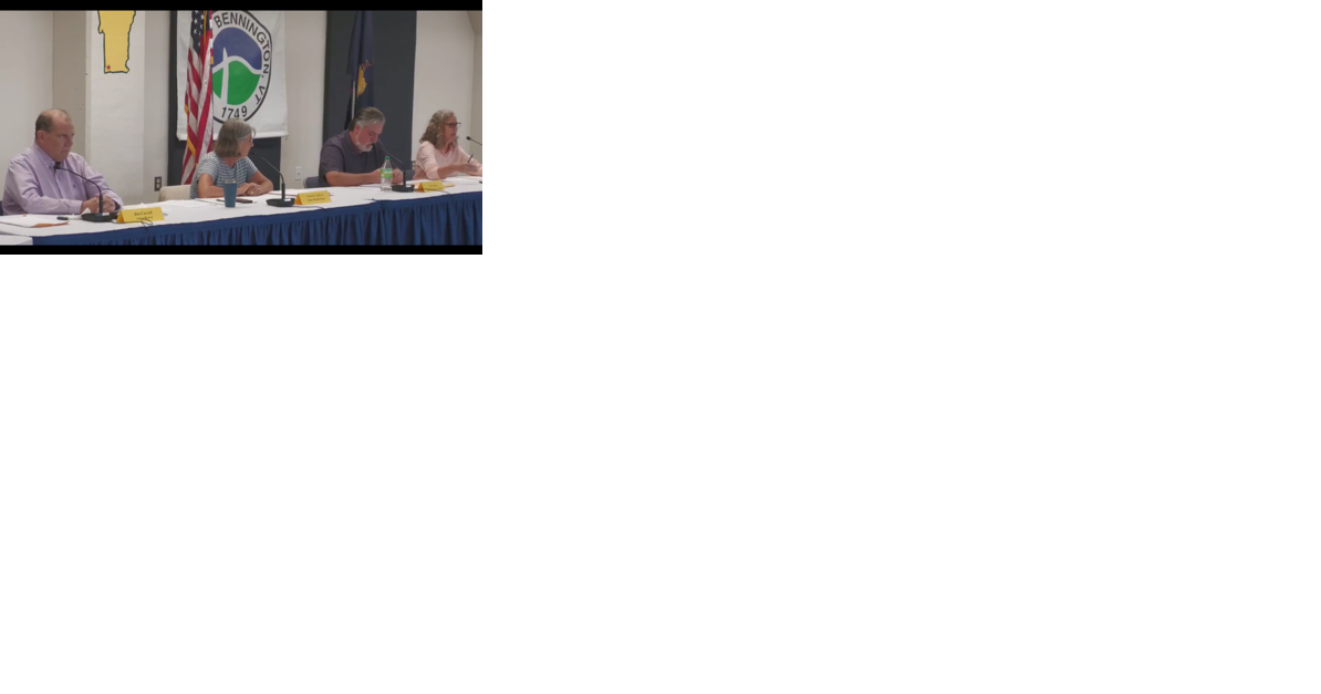 Bennington Select Board approves town budget; gets update on Benn High project - Vimarsana News