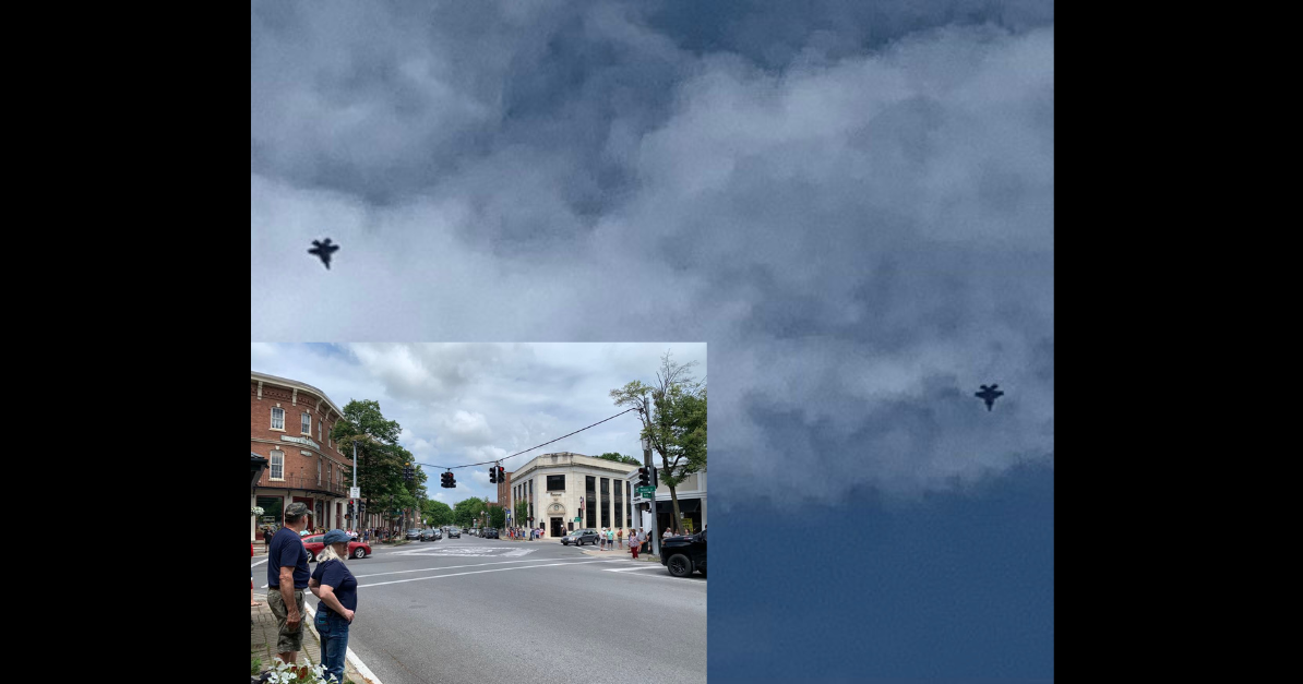 Vermont Air National Guard flyover marks July 4th in Bennington and around state
