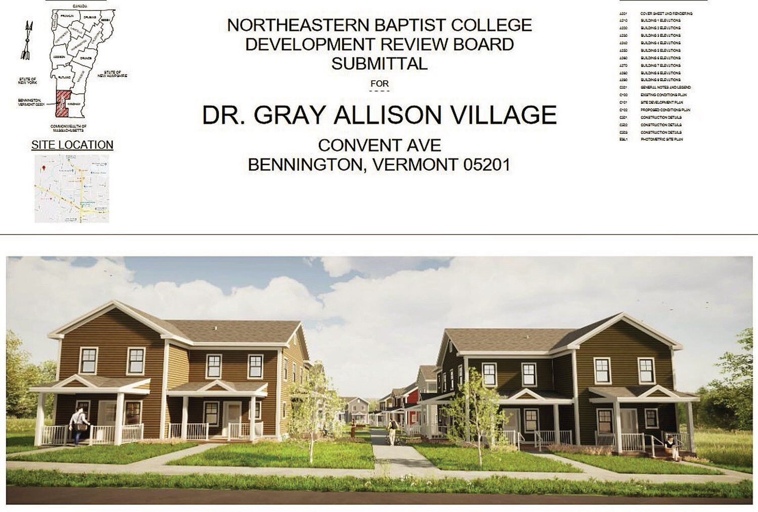 Baptist college plans housing project in Bennington