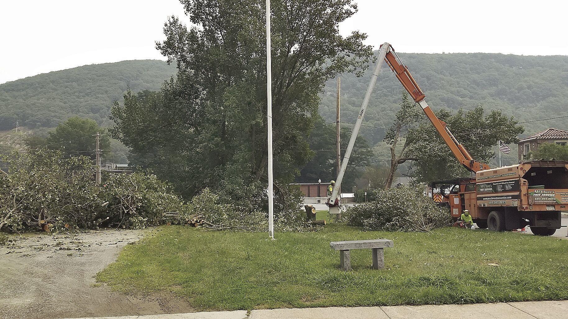 Work begins on Bellows Falls firefighters memorial park - Vimarsana News