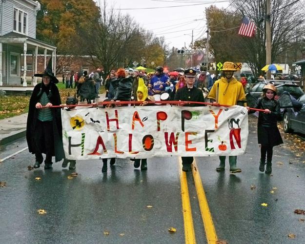 It was a 'Monster March' VAE's North Bennington Halloween Parade