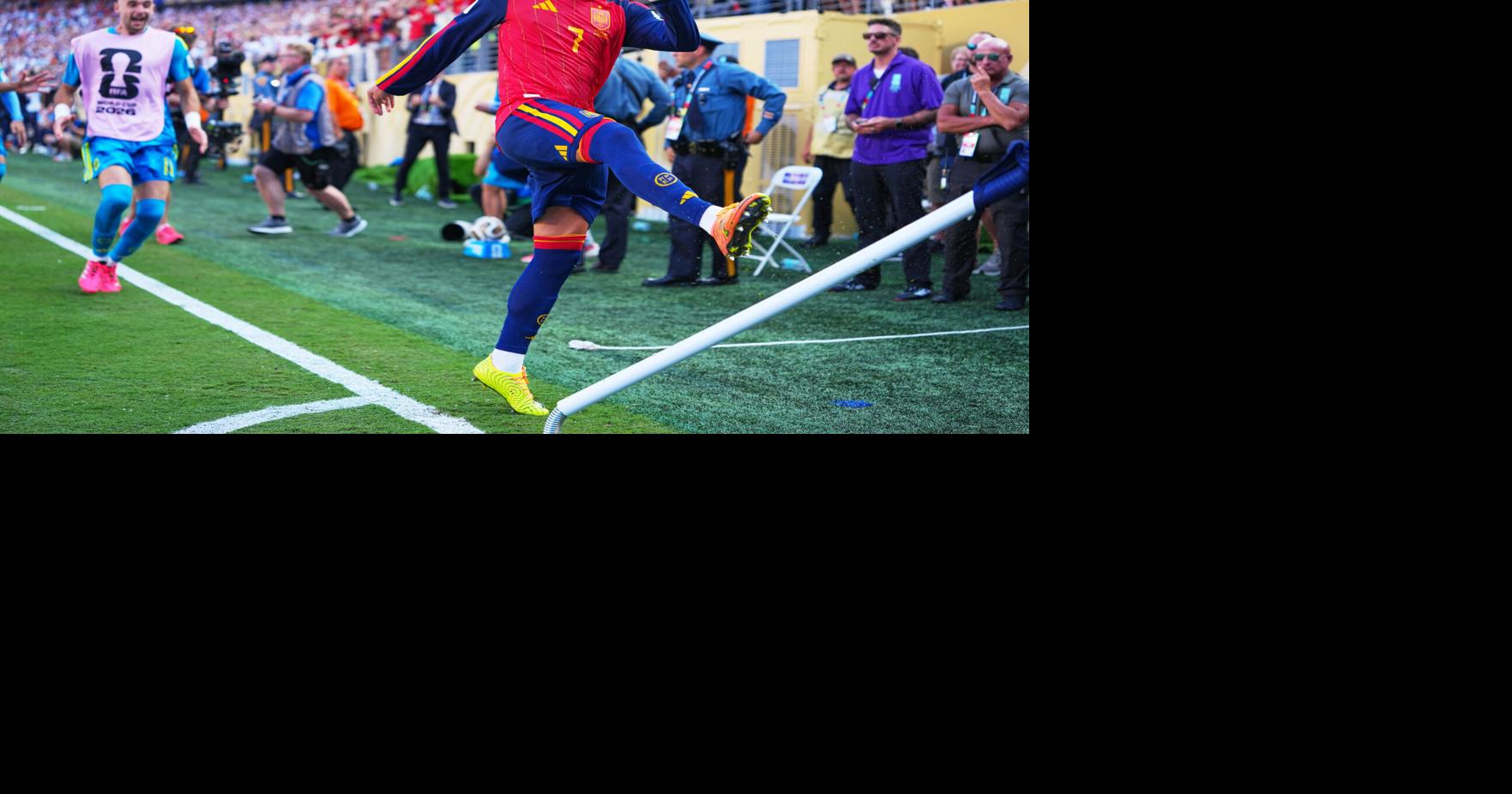 Spain wins the World Cup by beating Argentina 1-0 on Ferran Torres' goal in extra time