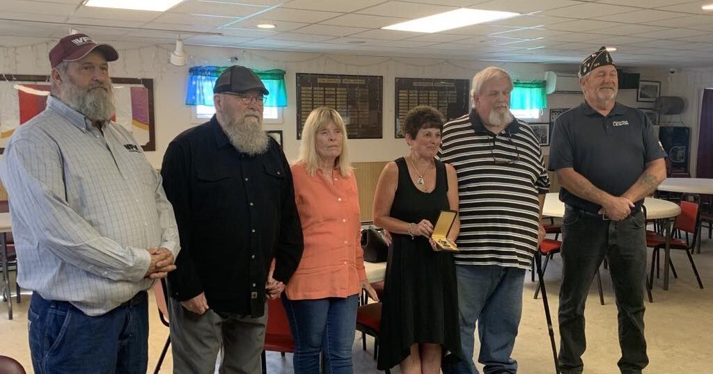 Purple Heart transferred to World War II veterans' family