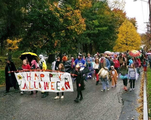 It was a 'Monster March' VAE's North Bennington Halloween Parade