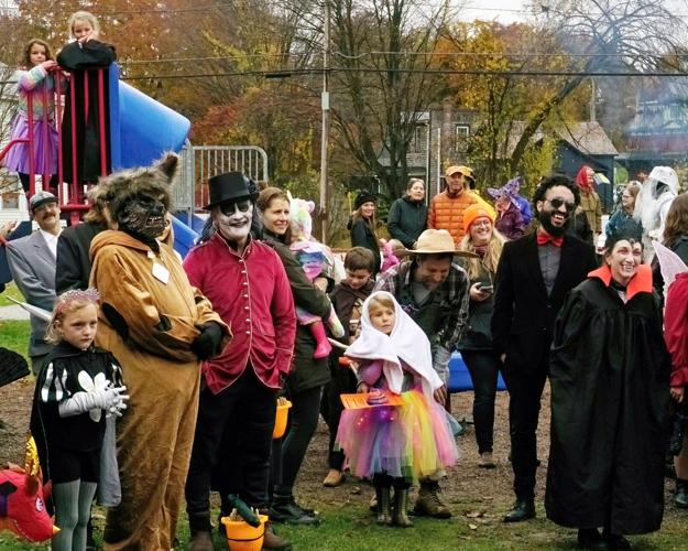 It was a 'Monster March' VAE's North Bennington Halloween Parade