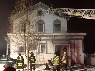 Fire on Safford Street