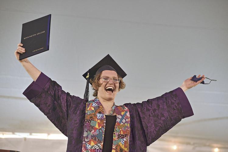 Bennington College holds first inperson commencement since 2019