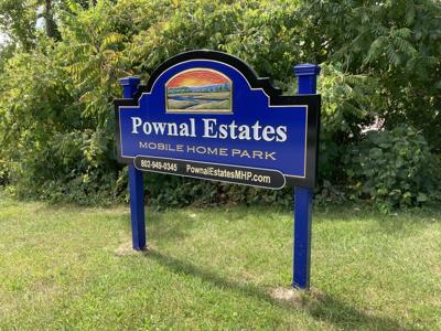 pow estates sign