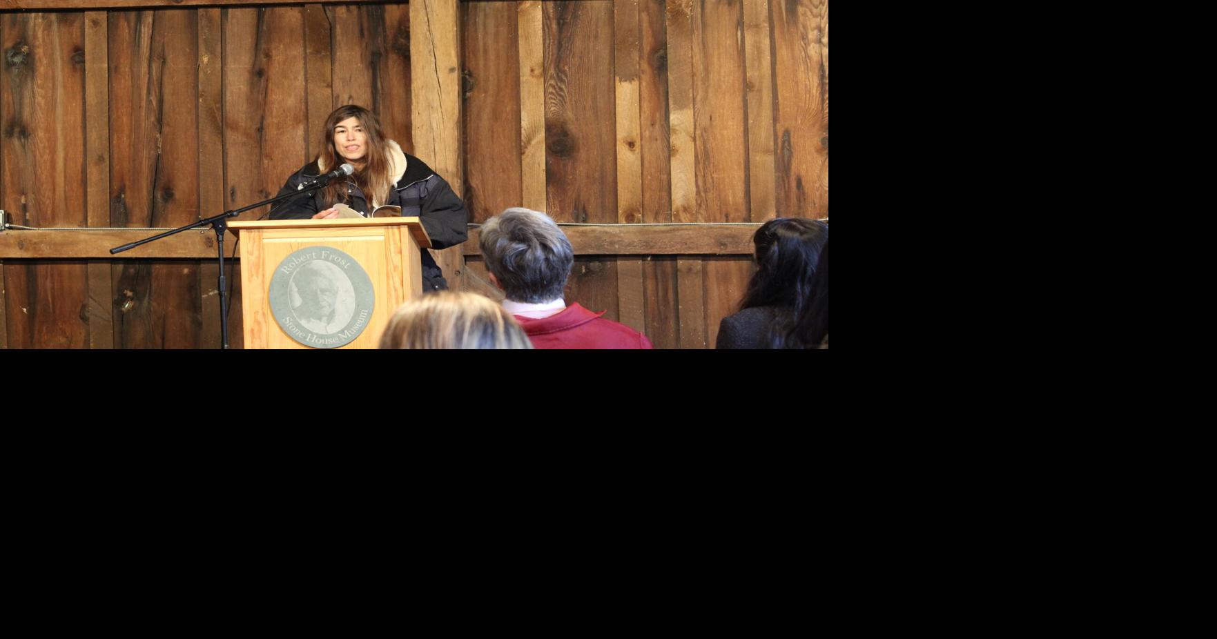 Poetry book party held at Robert Frost Stone House Museum