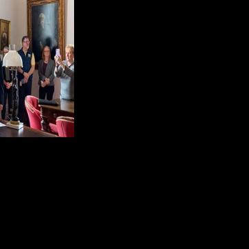 Gov Phil Scott swears in Jennifer Barrett as Superior Court Judge