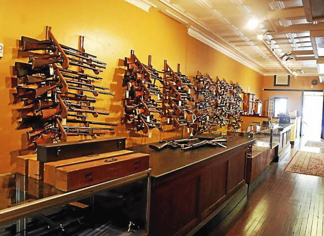 Bennington Armory On Main Street Encases A Variety Of Guns And More 