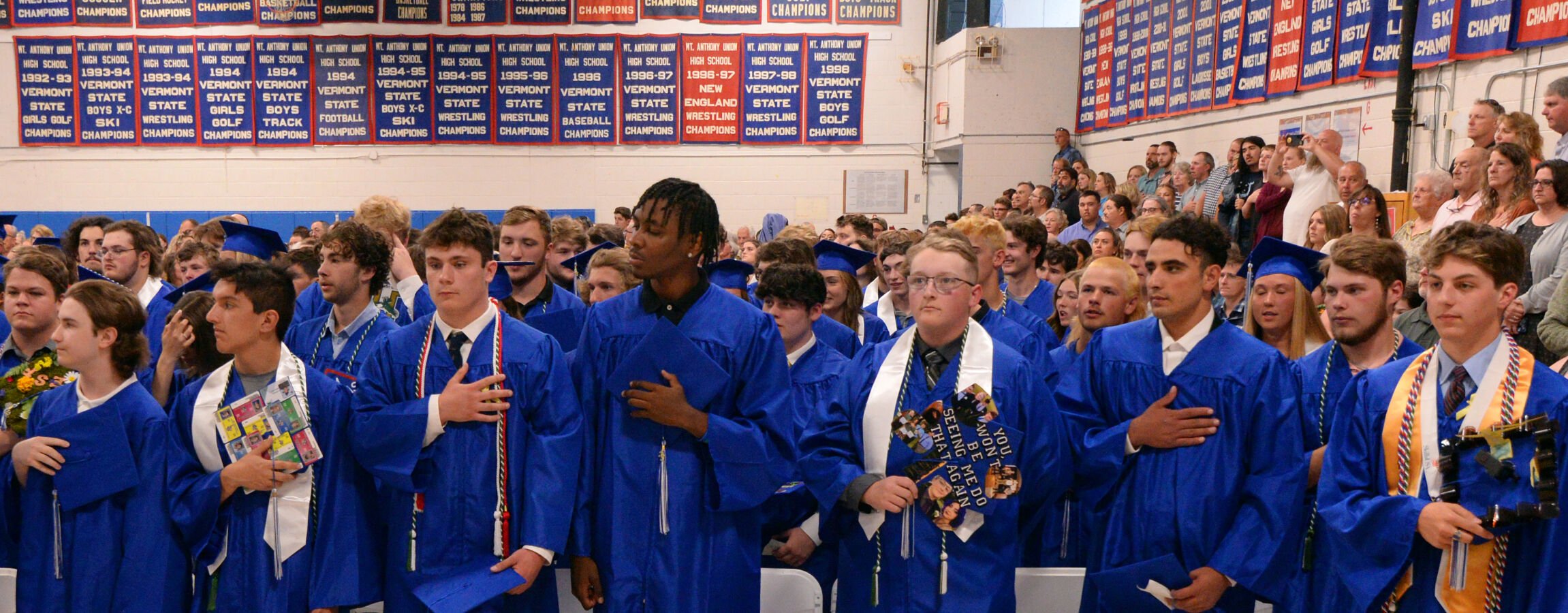 Mount Anthony Union High School Class of 2023 graduates 229