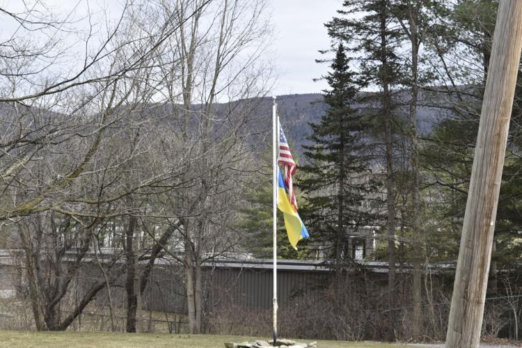 Ukraine Flag To Fly At Manchester Town Hall As Tributes Fundraisers Blossom In Northshire Local News Benningtonbanner Com Ukraine Flag To Fly At Manchester Town, Replacement Chandelier Crystals Ukraine Flags