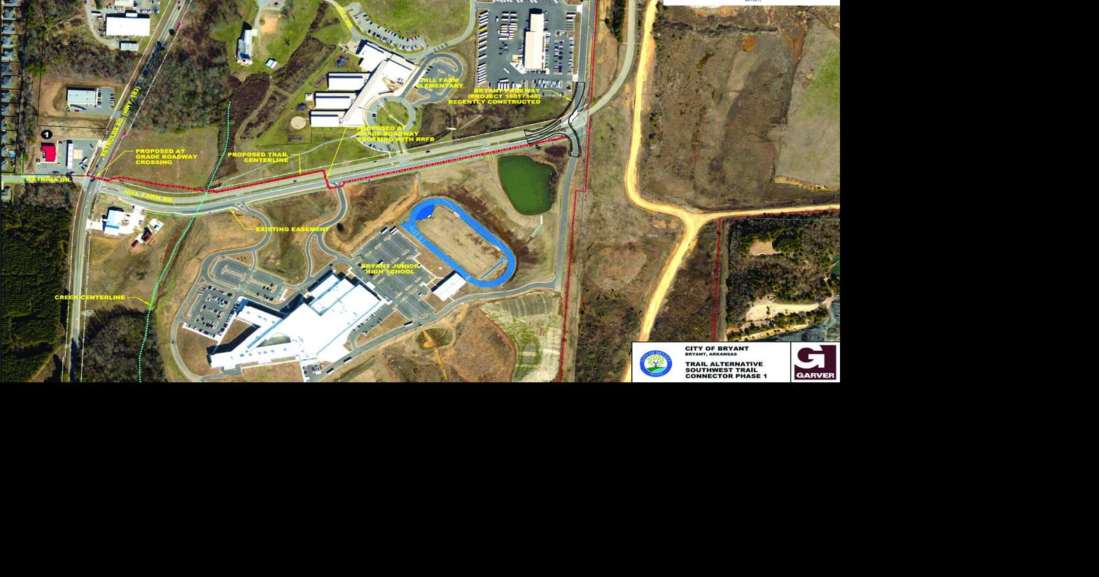 Bryant secures $824,800 grant for Southwest Trail connector, Phase 1 to ...