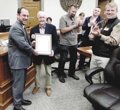 Walters honored at final Quorum Court meeting News bentoncourier com