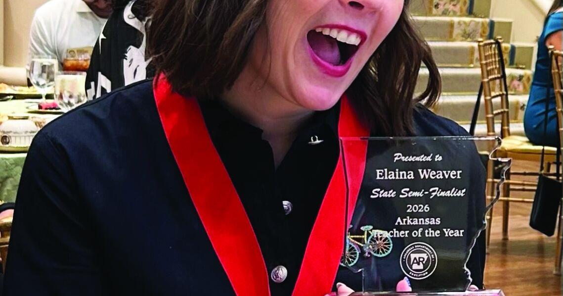 Bethel Middle School’s Elaina Weaver named Top 5 finalist for Arkansas Teacher of the Year