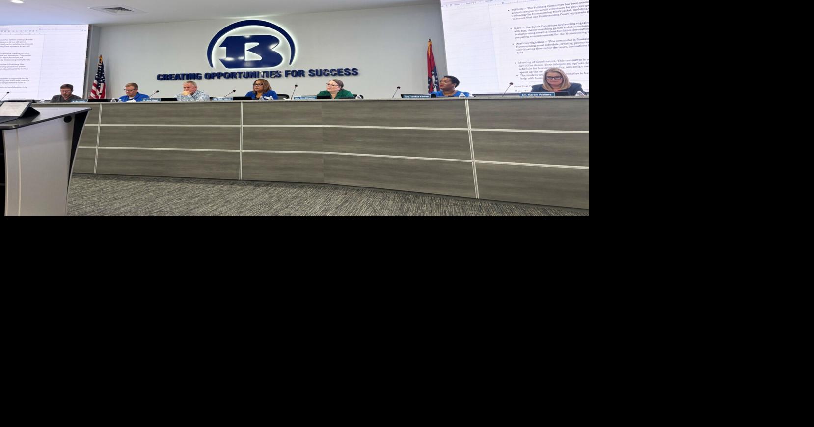 Bryant School Board reviews proposed changes to honor graduate criteria