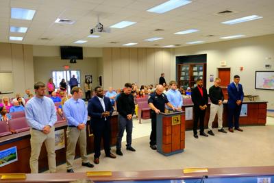 Benton welcomes eight new officers News bentoncourier com