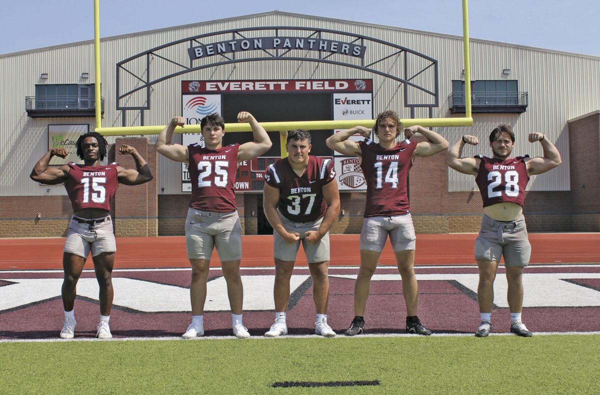 Benton Panthers Bow Sweatshirt – K's Rustic-Rose Boutique, image size:1200x789