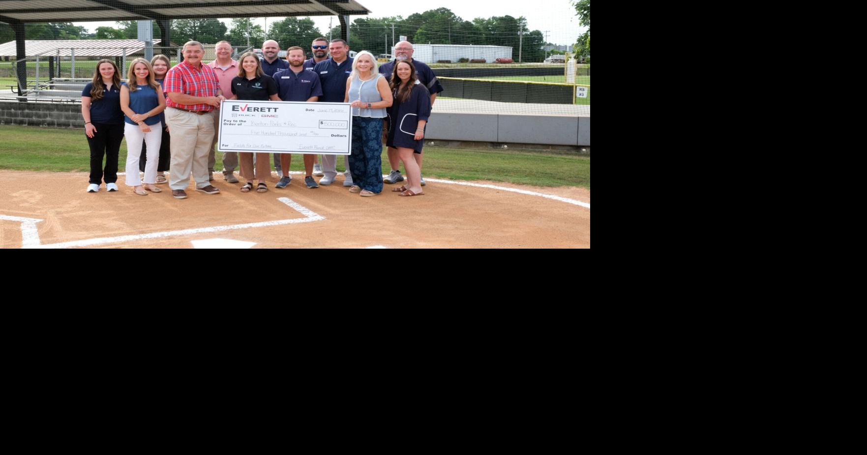 Everett Buick GMC donates $500,000 to turf Riverside Park softball fields